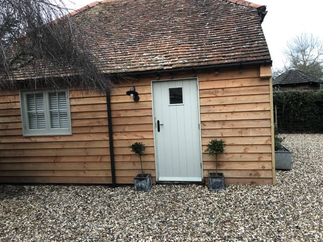 Garage to annex conversion